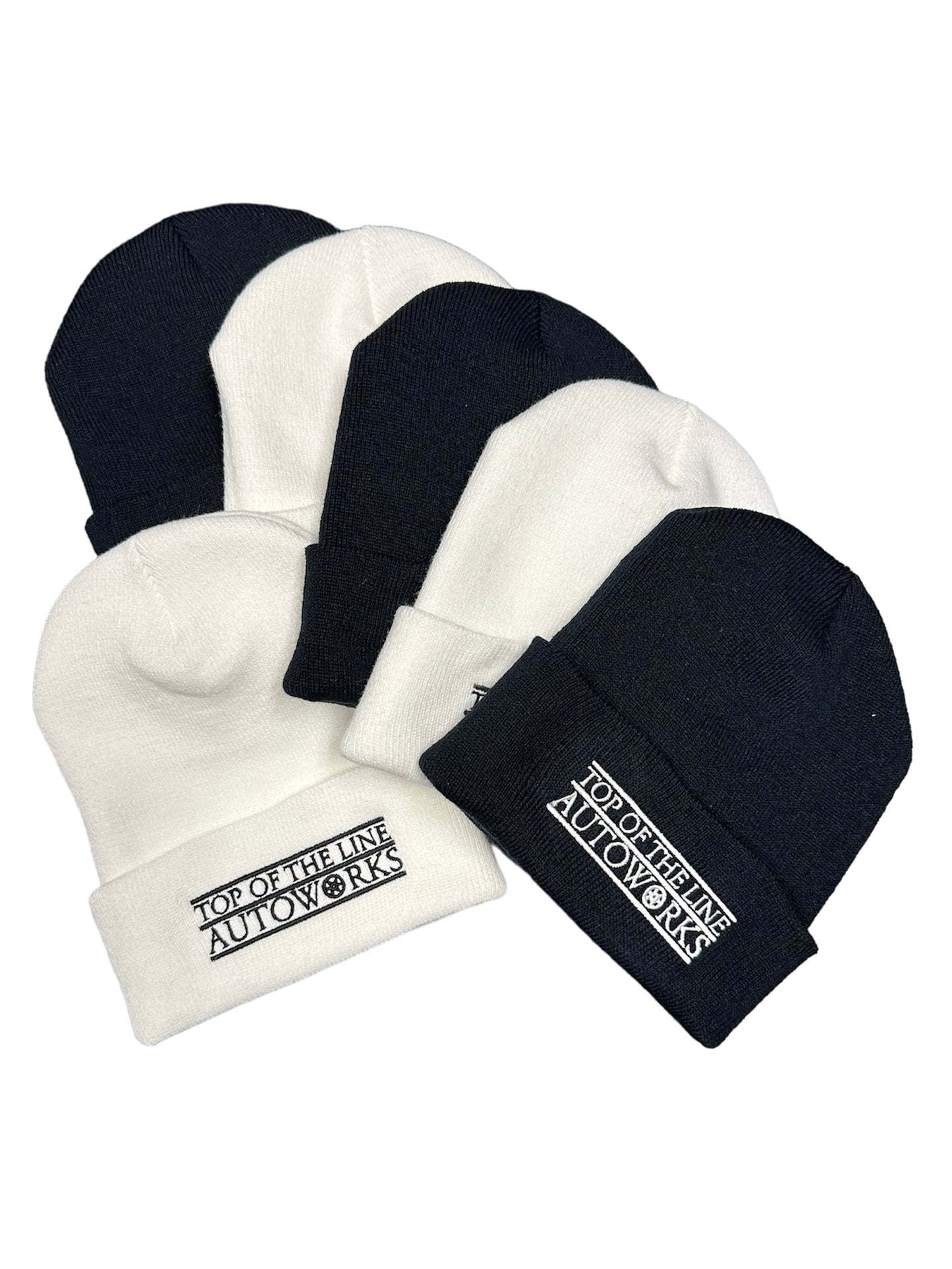 "TOTL" Beanie - White