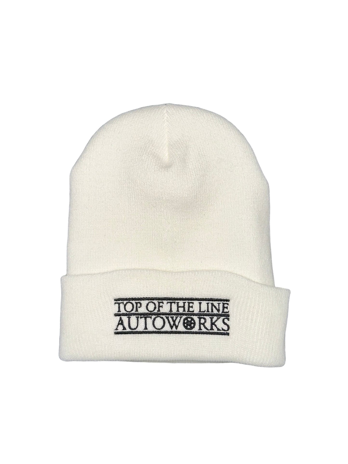 "TOTL" Beanie - White